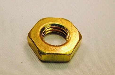 M10 X 1.5 Brass Hex Jam Nuts DIN439 Metric Thread Thin Nut (10 Pack) in Kuwait