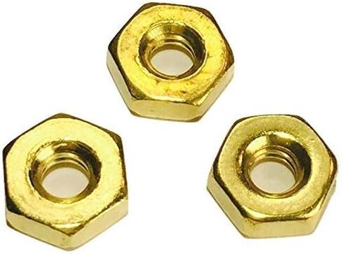 4-40 Brass Machine Screw Nut (100-PACK) in Kuwait