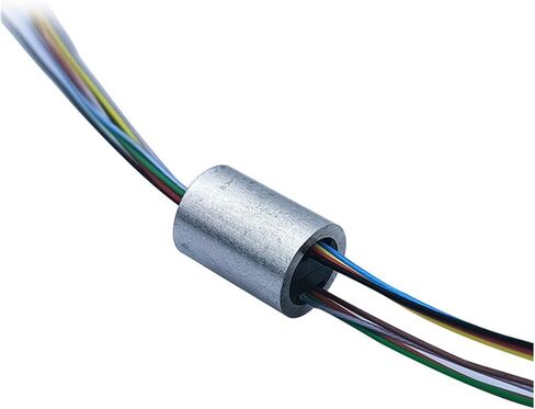 Outer Diameter 8.5 Small Power Conductive Slip Ring rotates Without Winding in Saudi Arabia