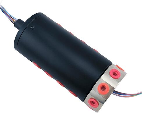 Side 8 in and 8 Out G1/8M5 Tooth Compact Rotary Joint Slip Ring Does not wrap(Q8PM5-12PS) in Saudi Arabia