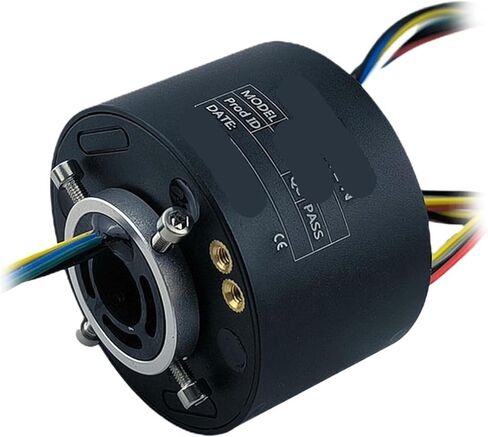 Through-Hole Conductive Slip Ring Precision Rotation 6-Way 5A Inner Diameter 12.7mm Outer Diameter 56mm(GK1256 12P10 12 Channels 10A) in Saudi Arabia