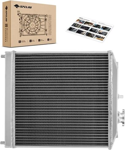 SPELAB Radiator Replacement HO3010123 - Fits Compatible with Honda Civic 1992-2000 CX DX EX EX-R GX HX MT 1.6L l4, Compatible with Acura EL 1.6L l4 in Saudi Arabia