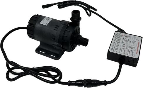 مضخة مياه SHYSKY قوية 24 فولت 120 وات صغيرة بدون فرش DC DC60E-24120S-1، مضخة مياه غاطسة، رفع تدفق 39 قدمًا 1003GPH، ضوضاء منخفضة، للصناعة، دوران تبريد اليخوت، بدون تحضير ذاتي in Kuwait