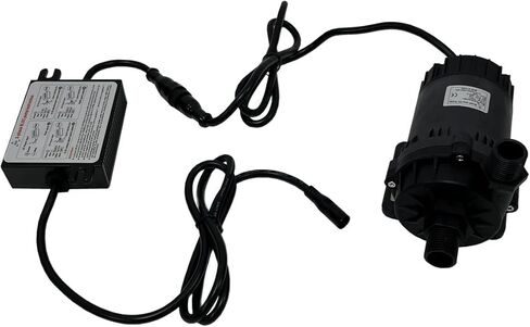 مضخة مياه SHYSKY قوية 24 فولت 120 وات صغيرة بدون فرش DC DC60E-24120S-1، مضخة مياه غاطسة، رفع تدفق 39 قدمًا 1003GPH، ضوضاء منخفضة، للصناعة، دوران تبريد اليخوت، بدون تحضير ذاتي in Kuwait