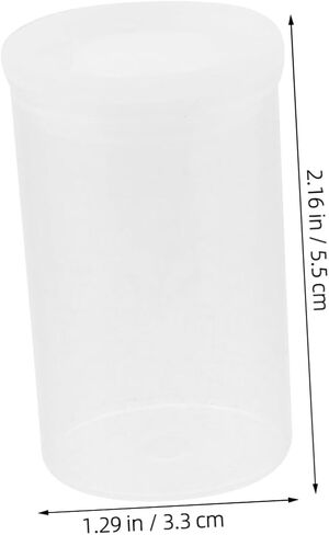 MERRYHAPY 90pcs Film Canisters for Storage Plastic Containers for Film and Small Accessories Organizer Jars Lids for Beads and Crafts in Saudi Arabia