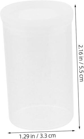 30pcs Plastic Film Canisters Lids Versatile Storage for Camera Films Small Accessories for Photography Enthusiasts Travel Outdoor Use in Saudi Arabia