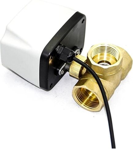 1/2 "3/4" 1 "2 بوصة صمام كروي ثلاثي الاتجاه صمام كروي نحاسي صمام كروي ثلاثة أسلاك تحكم في اتجاهين (1,220VAC) in Kuwait