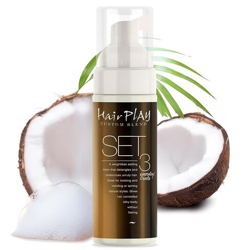 Hair Play Set #3 Hair Foam Mousse - Extra Hold Styling Foam for Frizz Control - Hair Mousse for Curls - Curl Defining Volumizing Mousse for Wavy Hair - 8 Fl Oz in Saudi Arabia