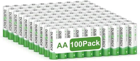 AA Batteries 48 Pack, 10-Year Shelf Life, Double AA Batteries 2800mAh for Clock, Piles AA, LR6 Alkaline in Saudi Arabia