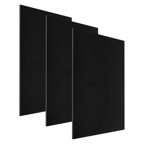 3 قطع من صفائح بلاستيك ABS مقاس 12 × 16 × 1/4 بوصة، لوحة من البلاستيك الحراري ABS بسمك 6 مم قابلة للتشكيل للحرف اليدوية، والمشروعات اليدوية، وسطح محكم وناعم in Kuwait