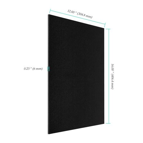 3 قطع من صفائح بلاستيك ABS مقاس 12 × 16 × 1/4 بوصة، لوحة من البلاستيك الحراري ABS بسمك 6 مم قابلة للتشكيل للحرف اليدوية، والمشروعات اليدوية، وسطح محكم وناعم in Kuwait