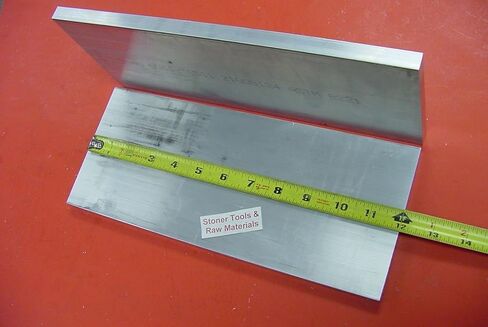 قطعتين 3/8 بوصة × 5 بوصة من الألومنيوم 6061 شريط مسطح 12 بوصة مخزون مطحنة طويلة T6511 .375 بوصة in Kuwait