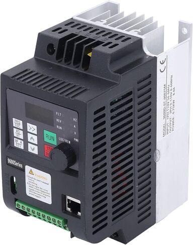 WALFRONT 0.75KW محرك التردد المتغير محول تردد أحادي إلى 3 مراحل مع نظام تبريد فعال شاشة LED وحدة تحكم PID in Saudi Arabia