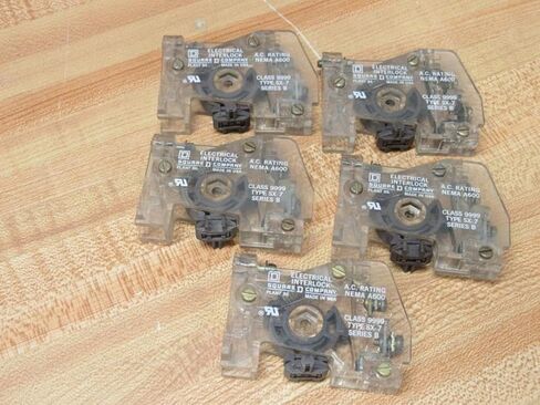 Square D 9999-SX-7 Auxiliary Contact Series B 9999SX7 (Pack of 2) in Saudi Arabia