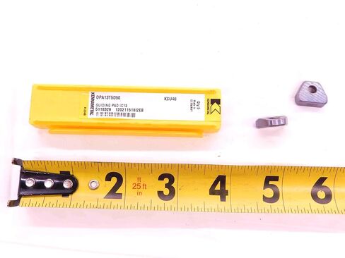 2pcs New KENNAMETAL DPA13T5D50 KCU40 TiN & TiAlN Coated Carbide Drill Inserts - EA1208BL5 in Saudi Arabia