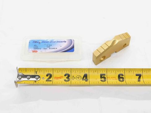 1pc New YG-1 S01512 2 3/4 Series #5 TiN Coated HSS Spade Drill Insert 2 * 3/4 - DCT-DM3090 in Saudi Arabia
