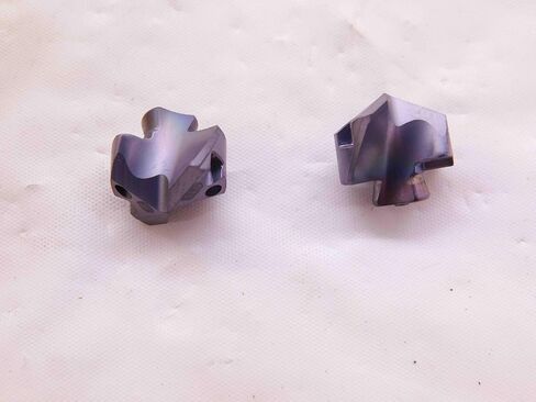 2pcs New ISCAR IDM 0433 IC908 Carbide Replaceable Drill TIP Inserts COOLANT Thru - EA1231BM5 in Saudi Arabia