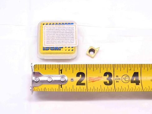 1pc New ISCAR XOGX 090700-45DT IC528 TiN Coated Carbide Drill Chamfer Insert - DM0420BM5 in Saudi Arabia