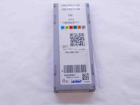 10 قطع جديدة من ISCAR SOMX 070305-DT IC908 TiAlN إدراجات حفر كربيد مطلية - NS0298BL5 in Saudi Arabia