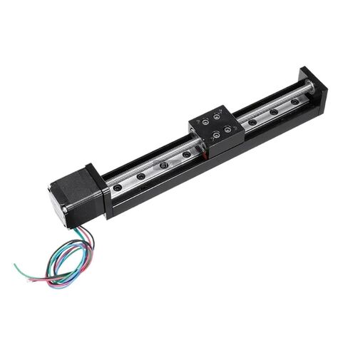 Sliding Table Rail Linear Stage Transport Guide Platform Stepper Motor Drive Kit Slide Table Axis Table(Stroke 150mm,1mm Pitch) in Saudi Arabia