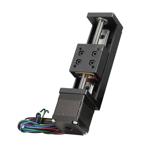 Sliding Table Rail Linear Stage Transport Guide Platform Stepper Motor Drive Kit Slide Table Axis Table(Stroke 150mm,1mm Pitch) in Saudi Arabia
