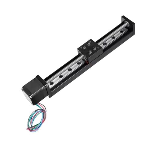 Linear Module with Stepper Motor Sliding Table Rail Linear Stage 50mm 100mm 150mm 200mm Stroke(Tr6-12,Stroke 50mm) in Saudi Arabia