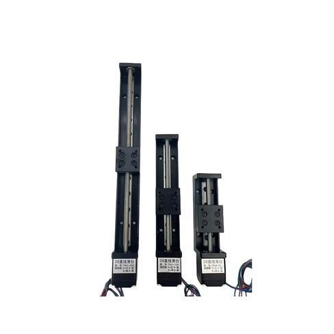 Linear Module with Stepper Motor Sliding Table Rail Linear Stage 50mm 100mm 150mm 200mm Stroke(Tr6-12,Stroke 50mm) in Saudi Arabia