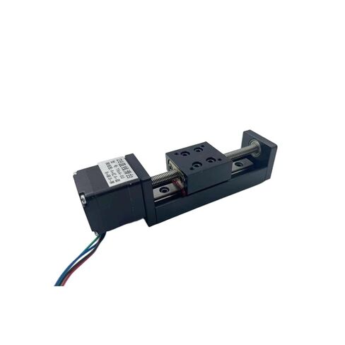 Linear Module with Stepper Motor Sliding Table Rail Linear Stage 50mm 100mm 150mm 200mm Stroke(Tr6-12,Stroke 50mm) in Saudi Arabia