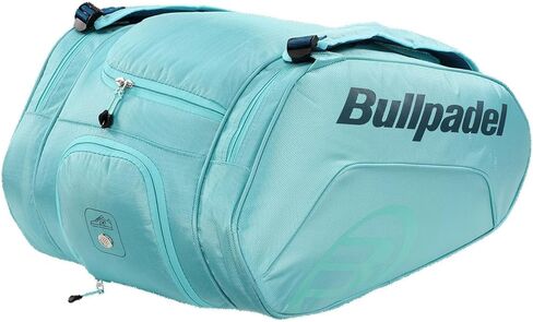 Bullpadel Padel Racket Bag BPP-25006 Flow | Lightweight Medium-Capacity for 4 Padel Rackets | Thermo Protection, Ventilated Shoe Compartment | Signed by Alejandra Salazar in Kuwait