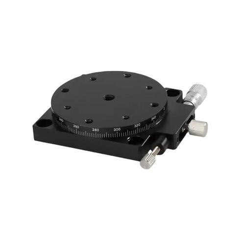 R-axis 60mm RS60/80/90/125 دليل تعديل زاوية عالي الدقة 360 درجة منصة بصرية دوارة شديدة التحمل (RS100-L) in Kuwait