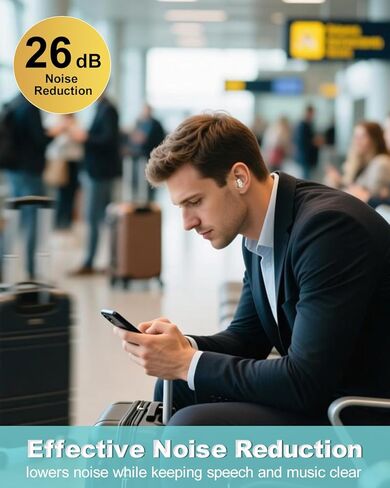 سدادات أذن لتخفيف ضغط الأذن بالطائرة - طيران غير مؤلم - سدادات أذن للسفر لتقليل الضوضاء - أساسيات السفر بالطائرة - سدادات أذن مريحة مفلترة وقابلة لإعادة الاستخدام للبالغين in Kuwait