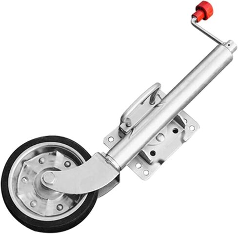 Beach Boat Trailer Jack - Lift Swivel Trailer Jack - Trailer Jack Wheel, Swivel Jockey Wheel Trailer, Heavy 680/900Kg Trailer Jack Wheel, 10" Long Lift, for Boa,680kg in Saudi Arabia