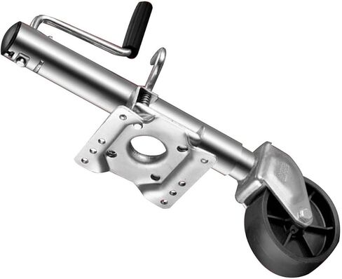 Heavy Duty Marine Swivel Trailer Jack - Bolt-On Swivel Tongue Jack, Swivel Trailer Tongue Jack, 1200 Lb Capacity, 10'' Lift, for Rv Camper Automotive, Easy to,B in Saudi Arabia