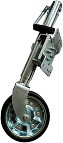Trailer Jack Wheel - Boat Trailer Jack - Folding Jockey Wheel Support, Heavy-Duty Swivel Mount,1500 Lbs Capacity, 10.2'' Lift,8'' Steel Rim Wheel, for Boat, Mo in Saudi Arabia