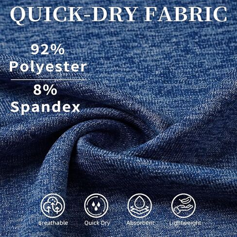 6-Pack Boys Shirts Youth Quick Dry Shirts for Boys Athletic Short Sleeve T Shirts Kids Performance Tees (5Y-18Y) in Saudi Arabia