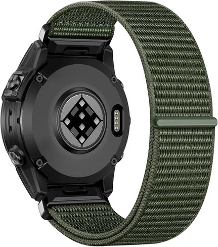 22mm Quickfit Bands Compatible with Garmin Fenix 8 47mm Band, Nylon Sport Replacement Band Compatible with Tactix 8 AMOLED 47mm/Fenix E/7 Pro/7/6/6 Pro/5/Forerunner 965/955/945/935 in Kuwait