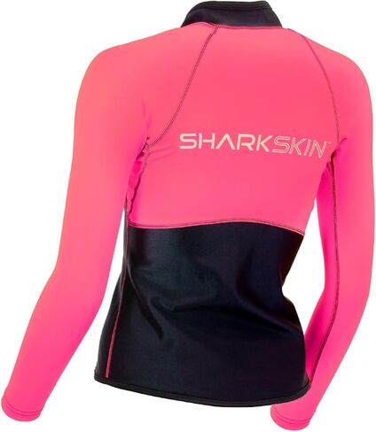 أداء جلد القرش بأكمام طويلة (أنثى) PK US14 وردي in Kuwait