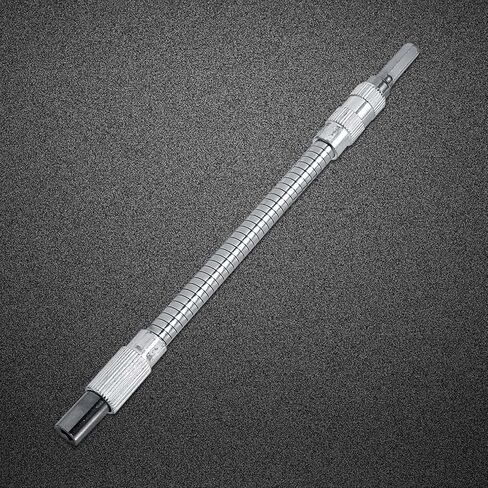 EVGATSAUTO Flexible Shaft Extension, 1/4 Inch Bit Holder for Tight Spaces with Metal Material and Rotating Inner Shaft in Saudi Arabia