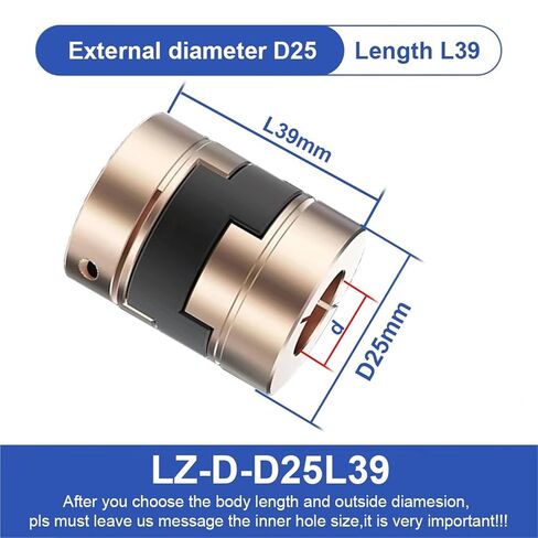 6-12 مللي متر سبائك الألومنيوم أولدهام عمود مرن اقتران لمحركات سيرفو CNC (LZ-B أكثر للاتصال) in Saudi Arabia