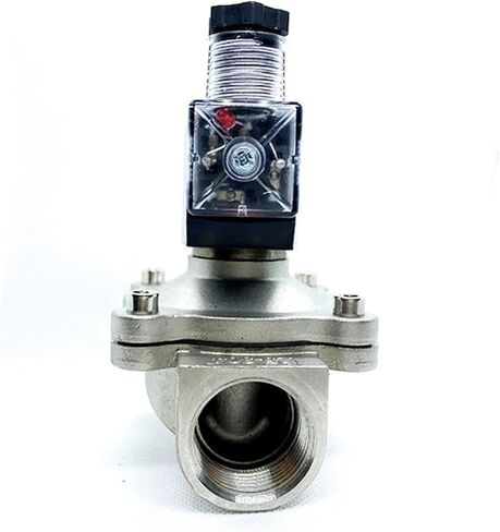 1 "صمام الملف اللولبي مغلق عادة الفولاذ المقاوم للصدأ IP65 مقاوم للماء 220 فولت 12 فولت 24 فولت صمام الملف اللولبي لغاز الماء (BSP_220VAC_EPDM-Seal) in Kuwait