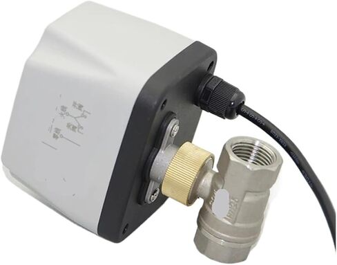 1/2 "3/4" 1 "صمام كروي من الفولاذ المقاوم للصدأ بثلاثة أسلاك التحكم في نقطتين صمام كروي من الفولاذ المقاوم للصدأ 220 فولت 12 فولت (1,24VAC) in Kuwait