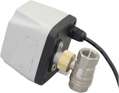 1/2 "3/4" 1 "صمام كروي من الفولاذ المقاوم للصدأ بثلاثة أسلاك التحكم في نقطتين صمام كروي من الفولاذ المقاوم للصدأ 220 فولت 12 فولت (1,24VAC) in Kuwait