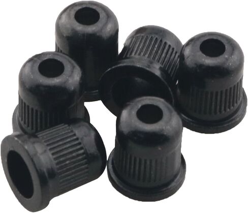 6PCS Black Guitar Strings Total Height 13mm Metal Ring Electric Bass Body Through Buckle Durable Collar in Saudi Arabia