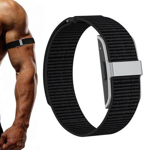 Nylon Bicep Armband Compatible with Hume Health Band, Adjustable Breathable Upper Arm Band for Men and Women in Kuwait