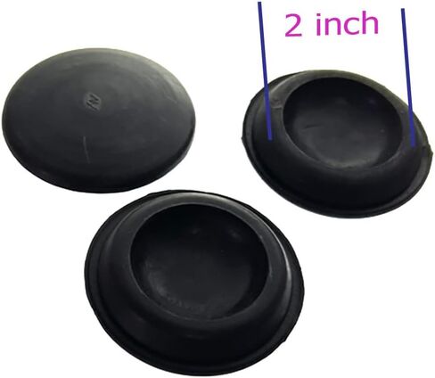 Suitable Fit for 2 inch Rubber Hole Plug 2 1/4" OD Push in Stem Bumpers Auto Truck Body Plug in Saudi Arabia