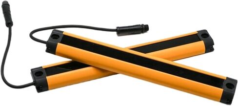 ستائر ضوئية آمنة 14X28 RC/H4014-4022 مسافة كشف 0.2-3 متر، واقي جهاز شبك رفيع للغاية للحث الأمامي للمساحة الضيقة (20 سلك رصاص مباشر، NPC) in Kuwait