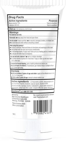 ThermaCare Heat + Max Strength 4% Lidocaine Gel, Dual Action Pain Relief with Patented Heatwave Technology, Fast-Acting Topical Gel for Back, Neck, Muscles & Joints in Kuwait