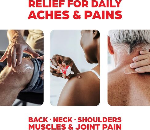 ThermaCare Heat + Max Strength 4% Lidocaine Gel, Dual Action Pain Relief with Patented Heatwave Technology, Fast-Acting Topical Gel for Back, Neck, Muscles & Joints in Kuwait