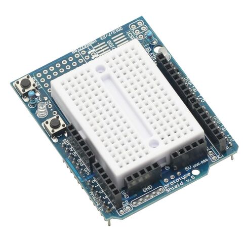 2PCS Prototype Prototyping Shield ProtoShield Mini Breadboard for Arduino UNO R3 ProtoShield in Saudi Arabia