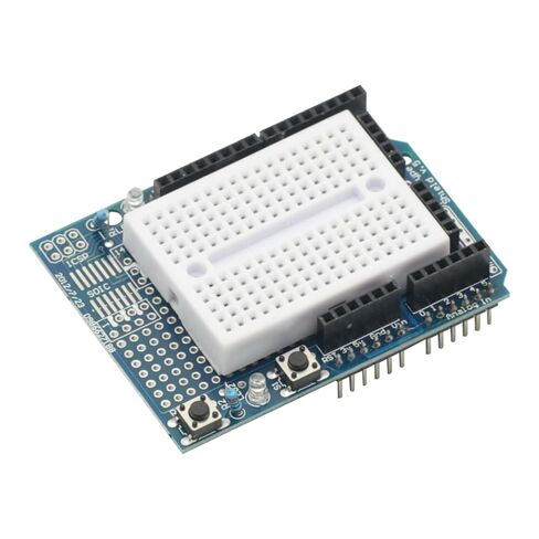 2PCS Prototype Prototyping Shield ProtoShield Mini Breadboard for Arduino UNO R3 ProtoShield in Saudi Arabia